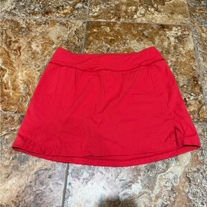 Mono B Red Mini Skirt